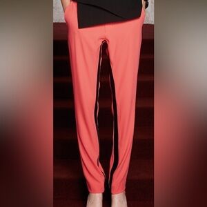 NWT Opening Ceremony Sz S Moodie Neon Racer Stripes Tapered Pants
